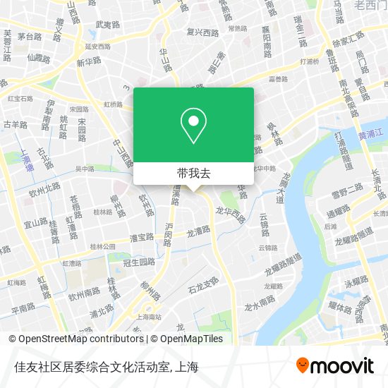 佳友社区居委综合文化活动室地图