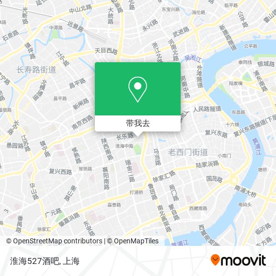 淮海527酒吧地图