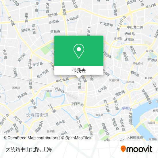 大统路中山北路地图