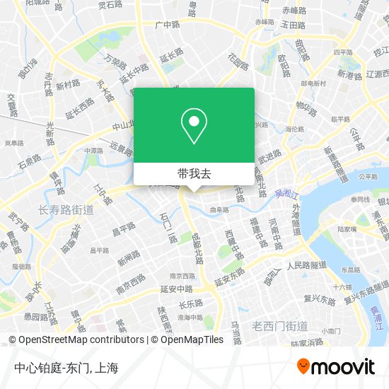 中心铂庭-东门地图