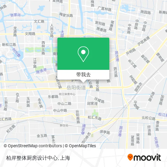 柏岸整体厨房设计中心地图