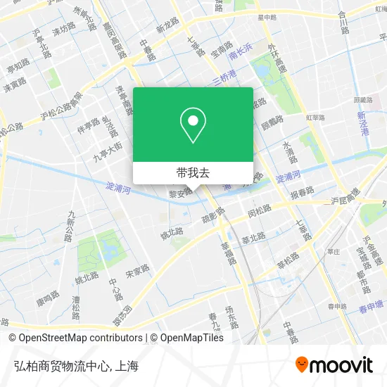 弘柏商贸物流中心地图