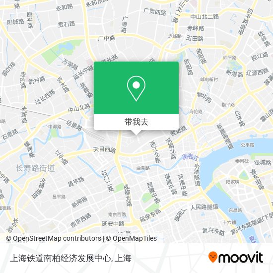 上海铁道南柏经济发展中心地图