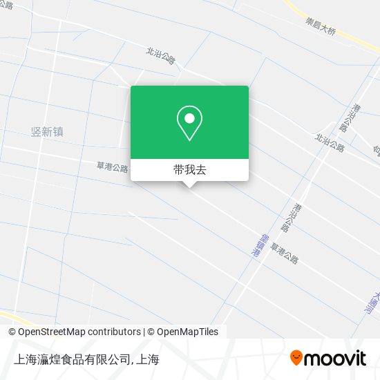 上海灜煌食品有限公司地图