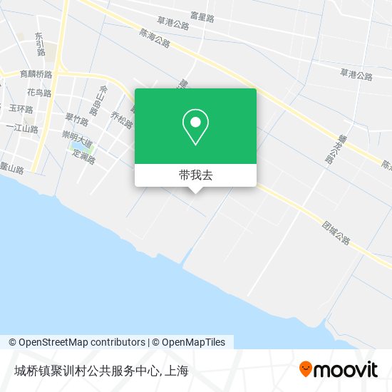 城桥镇聚训村公共服务中心地图