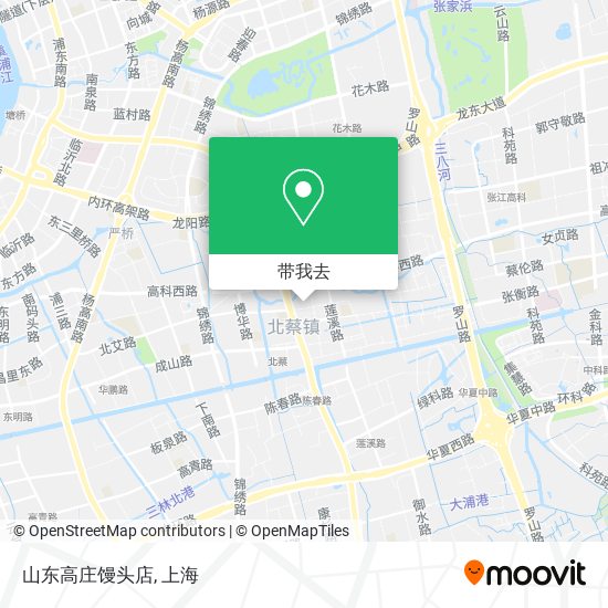 山东高庄馒头店地图