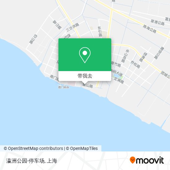 瀛洲公园-停车场地图