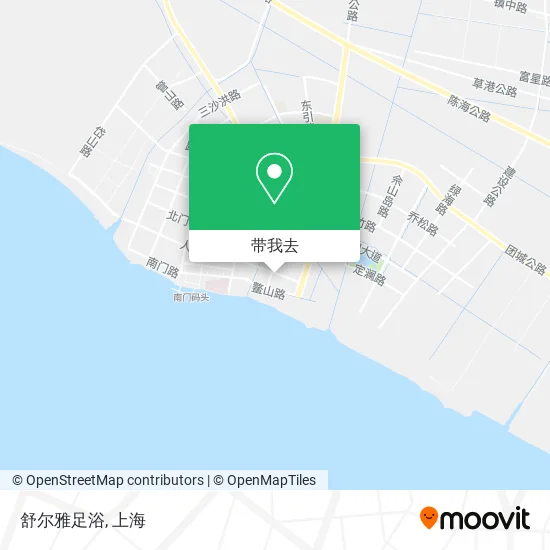 舒尔雅足浴地图