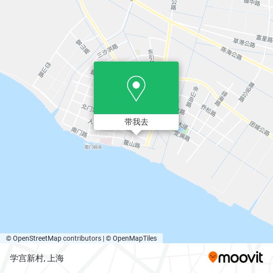 学宫新村地图