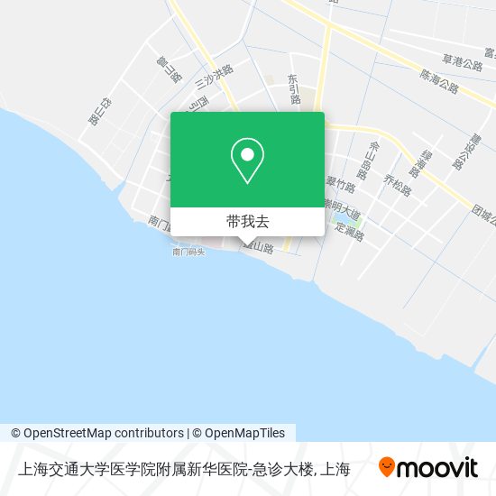 上海交通大学医学院附属新华医院-急诊大楼地图