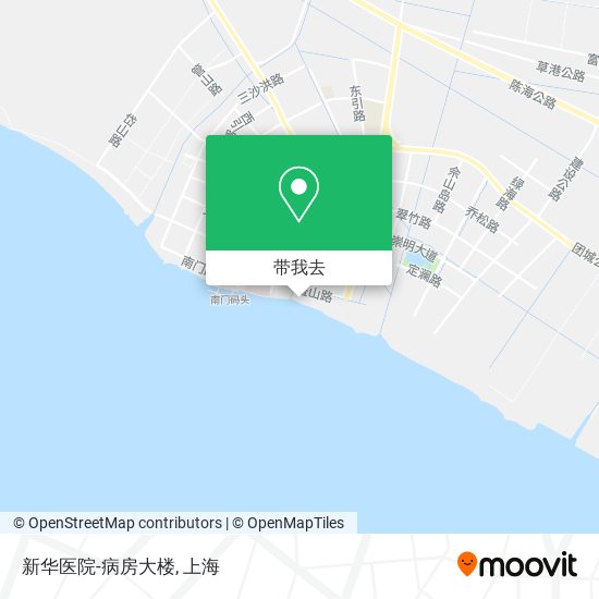 新华医院-病房大楼地图