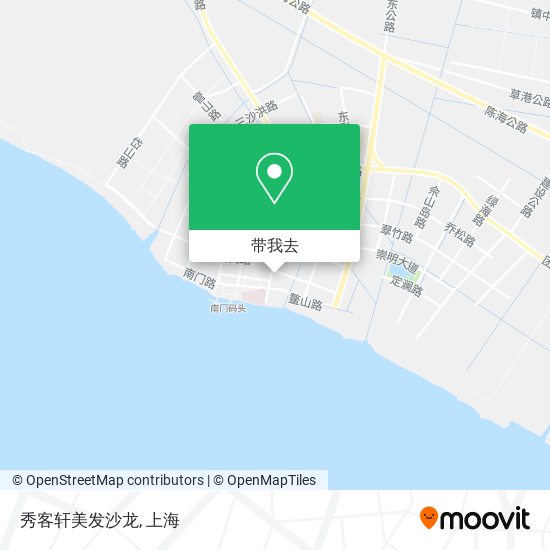 秀客轩美发沙龙地图