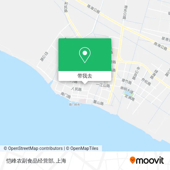 恺峰农副食品经营部地图