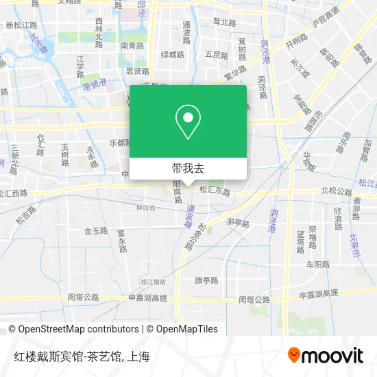 红楼戴斯宾馆-茶艺馆地图
