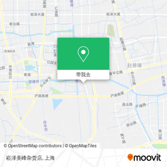 崧泽美峰杂货店地图