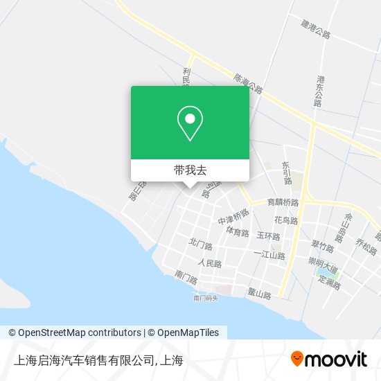 上海启海汽车销售有限公司地图