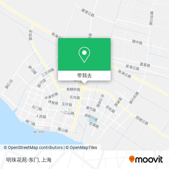 明珠花苑-东门地图