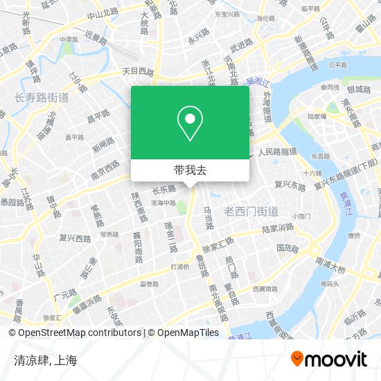 清凉肆地图