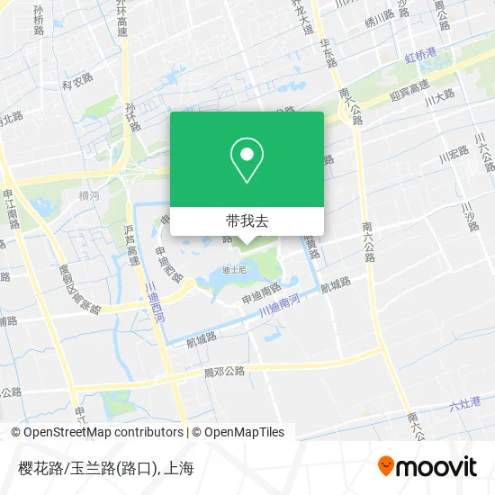 樱花路/玉兰路(路口)地图
