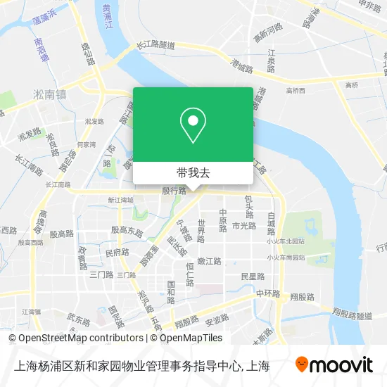 上海杨浦区新和家园物业管理事务指导中心地图
