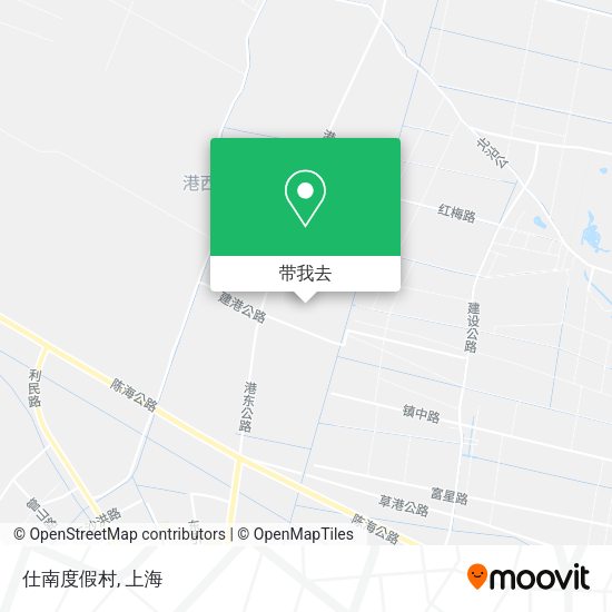 仕南度假村地图