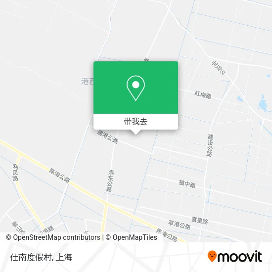 仕南度假村地图