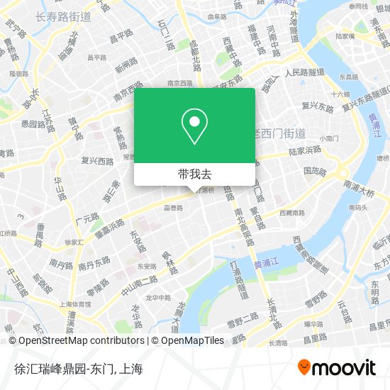 徐汇瑞峰鼎园-东门地图