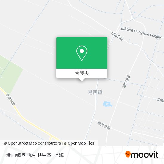 港西镇盘西村卫生室地图