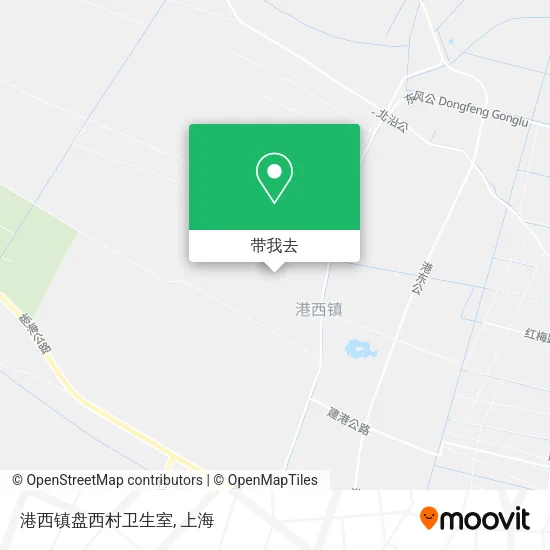 港西镇盘西村卫生室地图