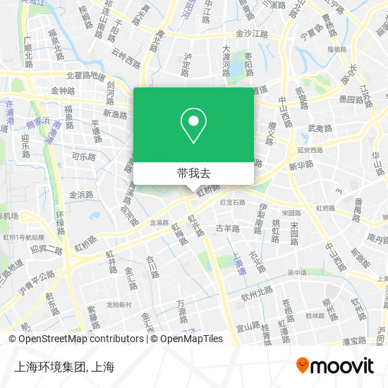上海环境集团地图