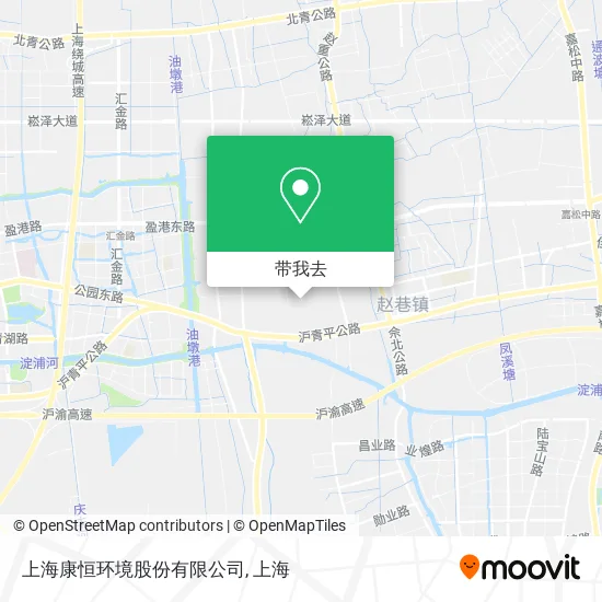 上海康恒环境股份有限公司地图