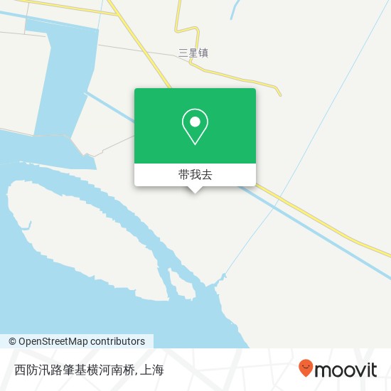 西防汛路肇基横河南桥地图