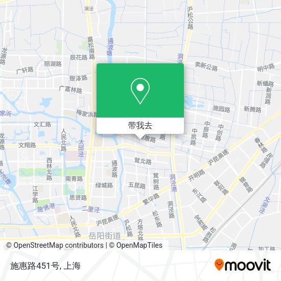 施惠路451号地图
