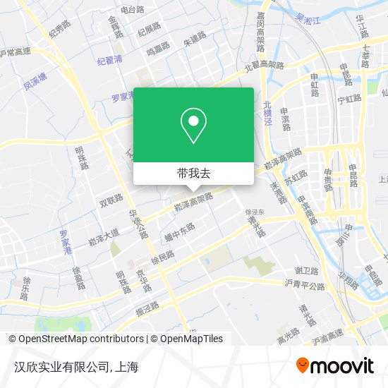 汉欣实业有限公司地图