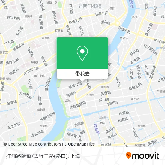 打浦路隧道/雪野二路(路口)地图