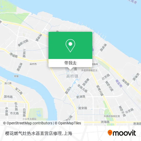 樱花燃气灶热水器直营店修理地图