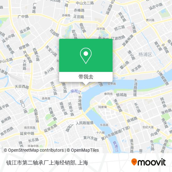 镇江市第二轴承厂上海经销部地图