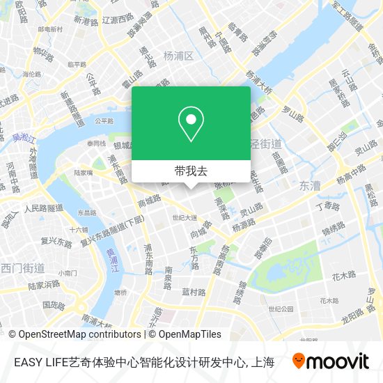 EASY LIFE艺奇体验中心智能化设计研发中心地图