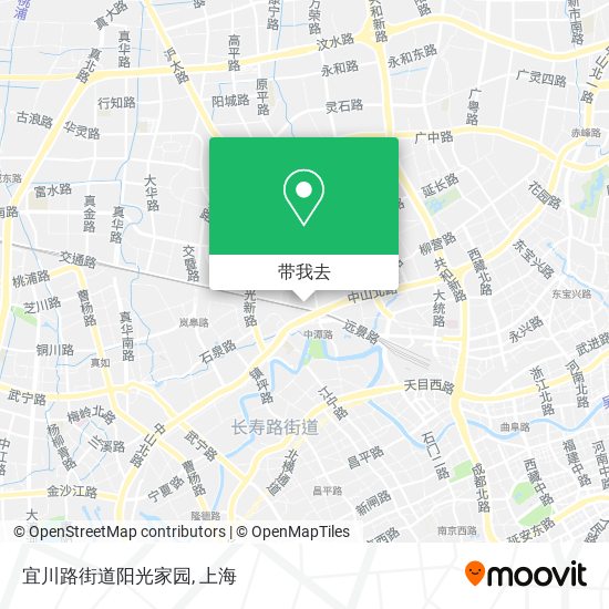 宜川路街道阳光家园地图