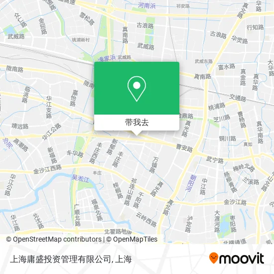 上海庸盛投资管理有限公司地图