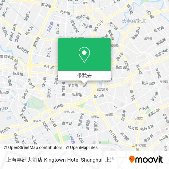 上海嘉廷大酒店 Kingtown Hotel Shanghai地图