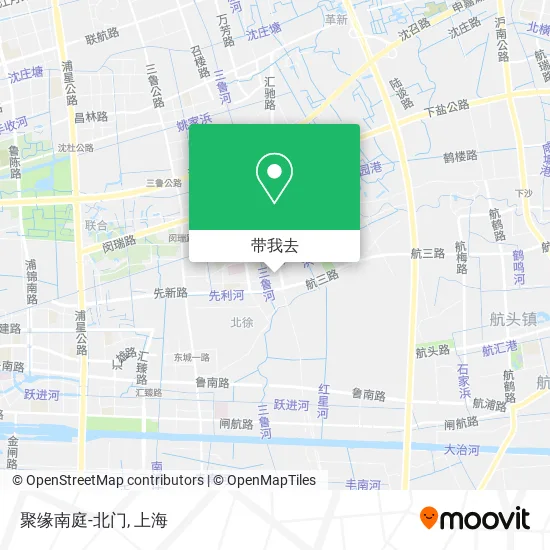 聚缘南庭-北门地图