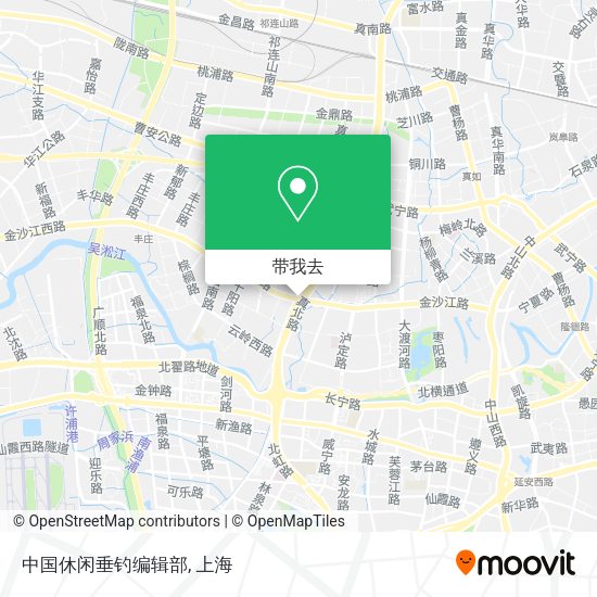 中国休闲垂钓编辑部地图