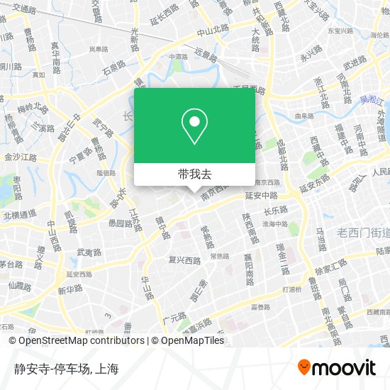 静安寺-停车场地图