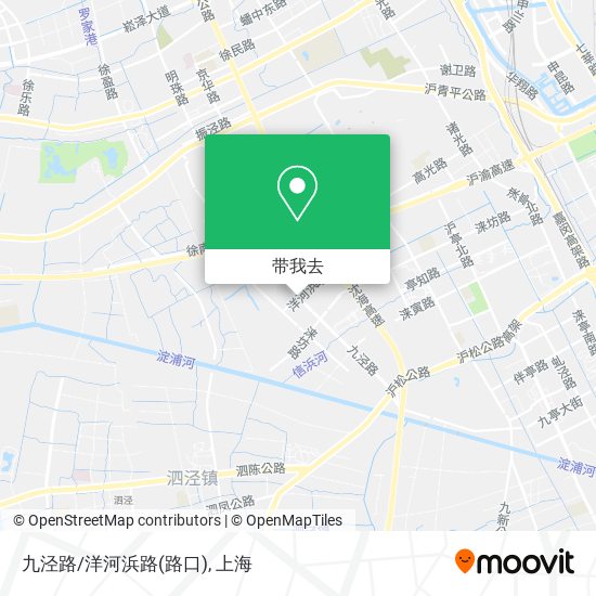 九泾路/洋河浜路(路口)地图