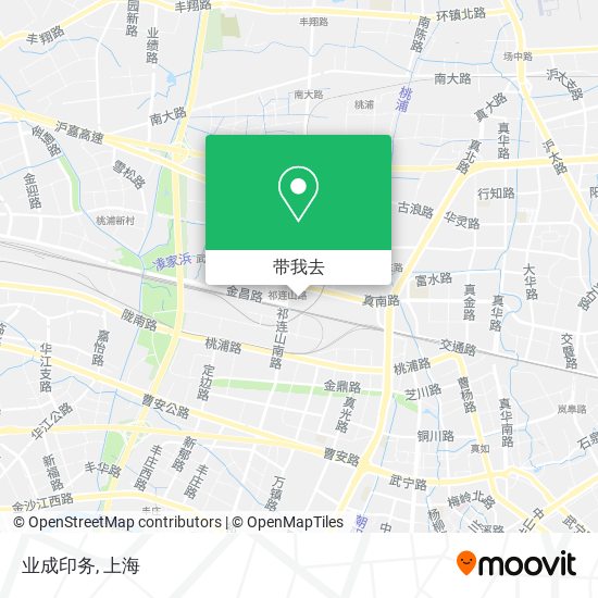 业成印务地图