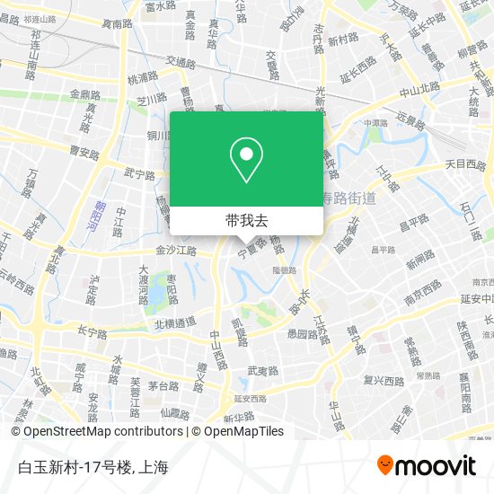 白玉新村-17号楼地图