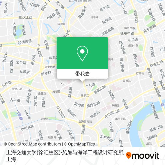 上海交通大学(徐汇校区)-船舶与海洋工程设计研究所地图