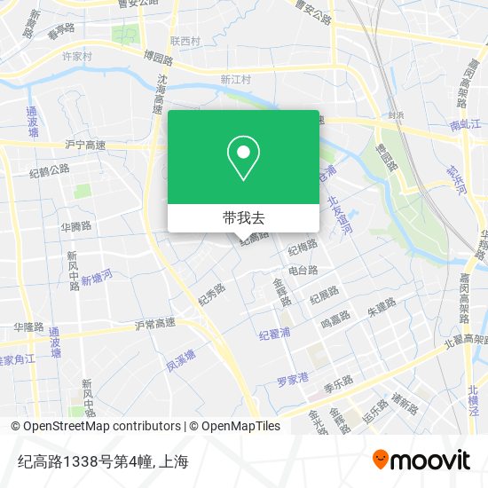 纪高路1338号第4幢地图