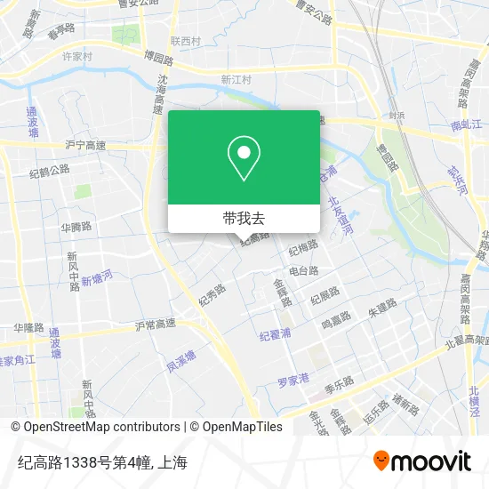 纪高路1338号第4幢地图